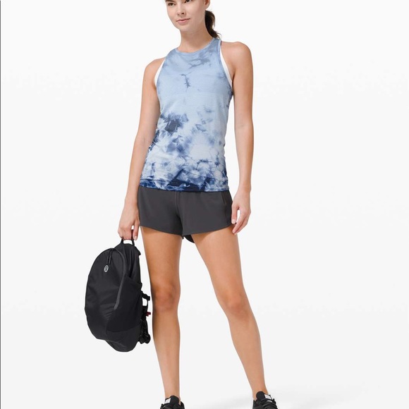 NWT Lululemon Swiftly Tech High Neck Racerback Tank 2.0
Shibori Stripe True Navy - Picture 2 of 9